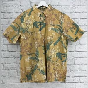 Reyn Spooner Stargazer Floral Aloha Hawaiian Popover Shirt XL Limited